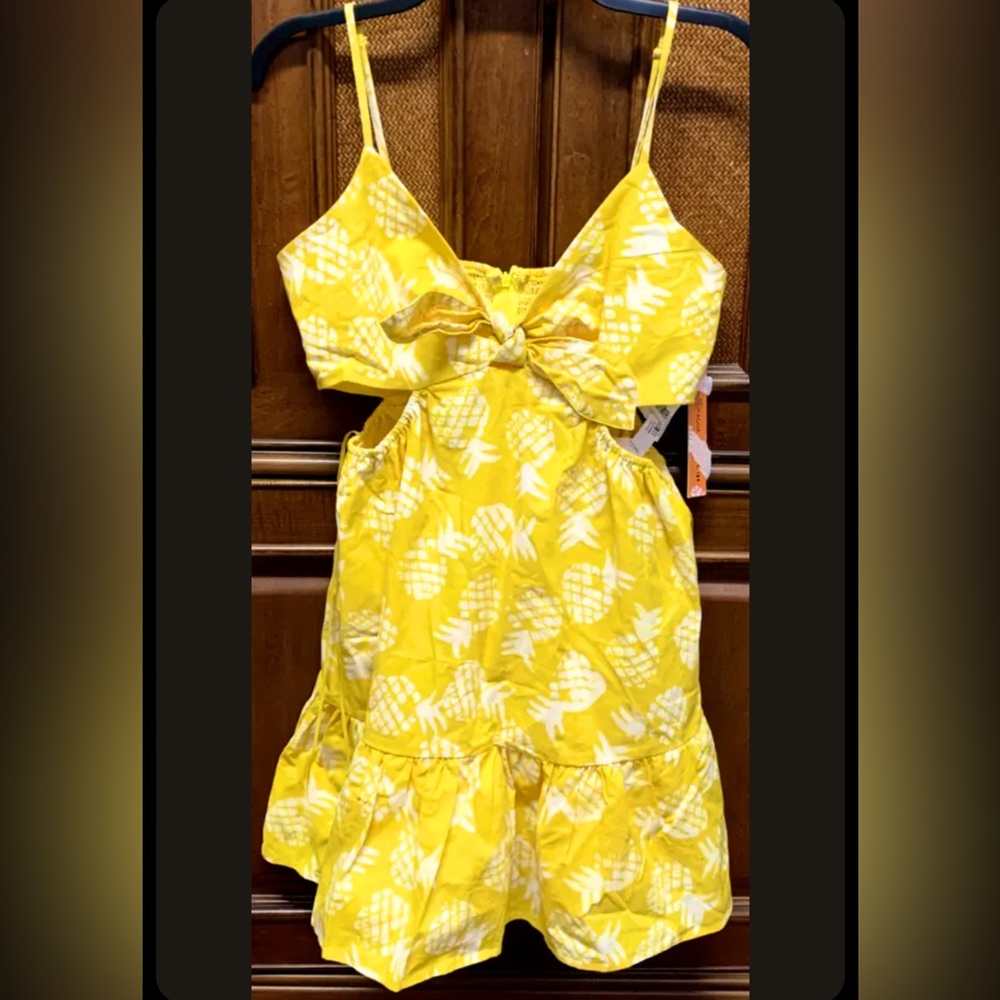 AQUA x Studio 189 Bloomingdale’s Pineapple Cutout Mini Dress - 100% Exclusive